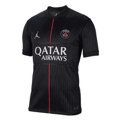 PSG Mens Fourth Away Soccer Jersey 2025/26 Black