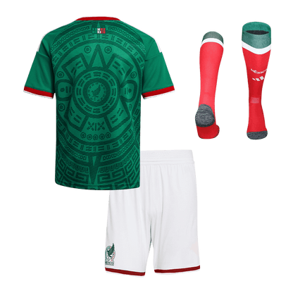 Mexico Kids Home Soccer Full Set 2026 Green [PREMIUM]