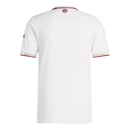 Arsenal Mens Third Away Soccer Jersey 2025/26 White - Player Version
