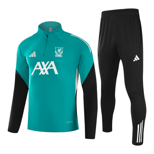 Liverpool Kids Training Tracksuit Kit 2025/26 Green