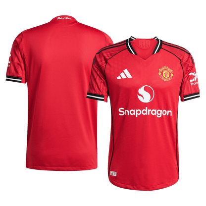 Manchester United Mens Home Soccer Jersey 2025/26 Red - Player Version