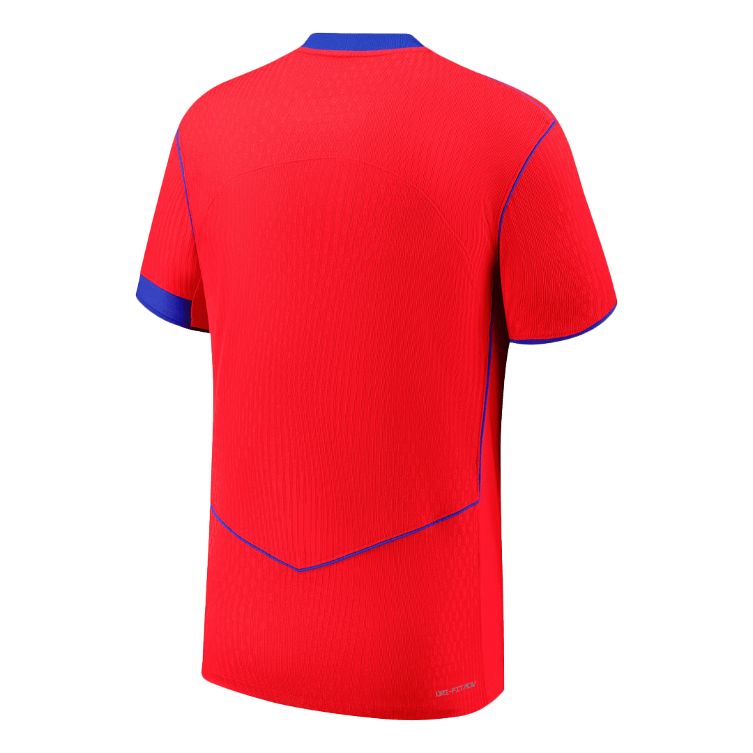 PSG Mens Third Away Soccer Jersey 2025/26 Red - Player Version