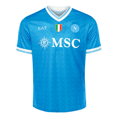LUKAKU #9 Napoli Mens Home Soccer Jersey 2025/26 Blue
