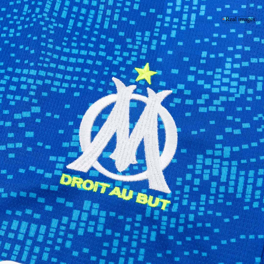 Marseille Mens Third Away Soccer Jersey 2025/26 Blue