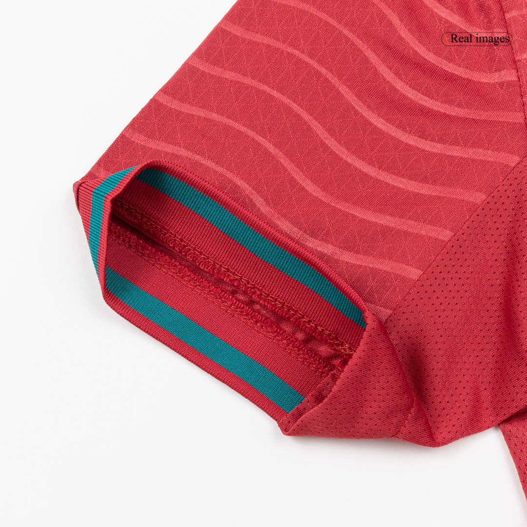 Portugal Mens Home Soccer Jersey World Cup 2026 Red - Player Version