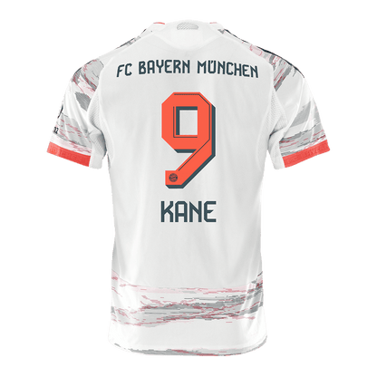 KANE #9 Bayern Munich Mens Away Soccer Jersey 2025/26 White - Player Version