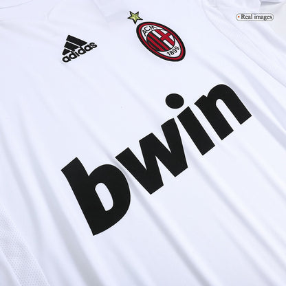 Retro AC Milan Mens Away Soccer Jersey 2009/10 White