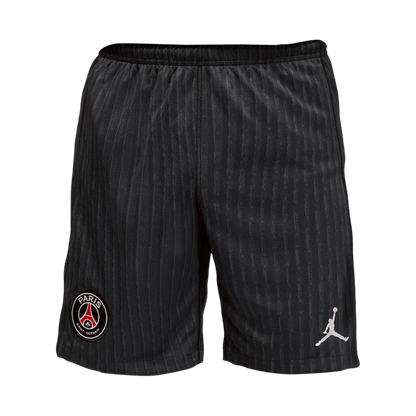 PSG Mens Fourth Away Soccer Shorts 2025/26 Black