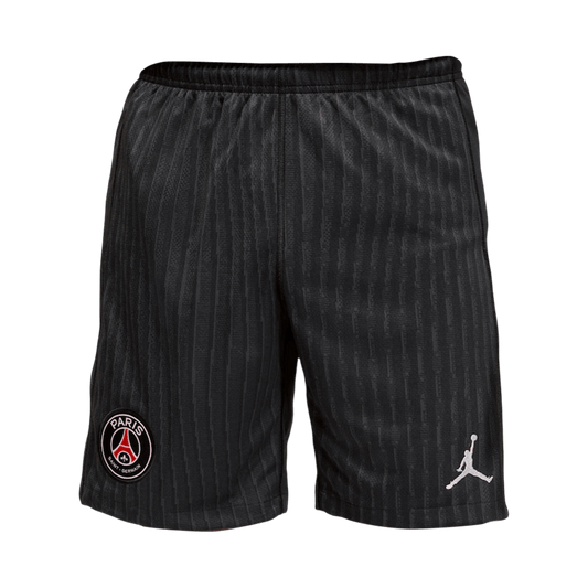 PSG Mens Fourth Away Soccer Shorts 2025/26 Black