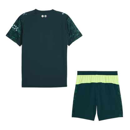 Manchester City Mens Fourth Away Soccer Kit 2025/26 Green