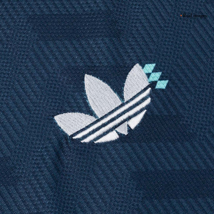 Germany Mens Away Long Sleeve Soccer Jersey World Cup 2026 Navy