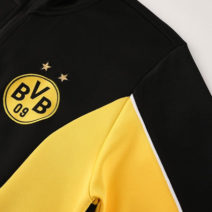 Borussia Dortmund Mens Training Tracksuit Kit 2025/26 Yellow
