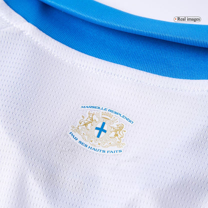 Marseille Kids Home Soccer Kit 2025/26 White