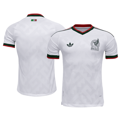 Mexico Mens Away Soccer Jersey World Cup 2026 White - Player Version