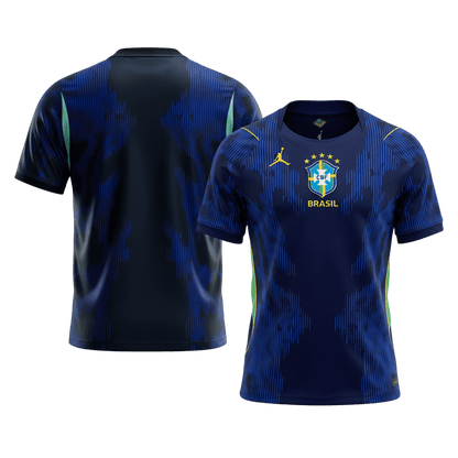 Brazil Mens Away Soccer Jersey World Cup 2026 Navy