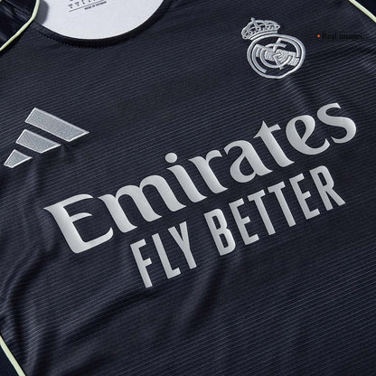 VINI JR. #7 Real Madrid Mens Away Soccer Jersey 2025/26 Navy [PREMIUM]