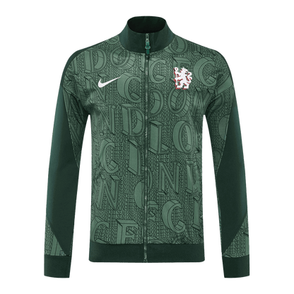 Chelsea Mens Training Tracksuit Kit 2025/26 Green