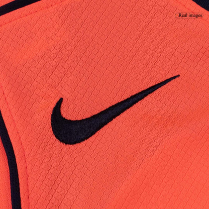 Barcelona Kids Third Away Soccer Full Set 2025/26 Orange