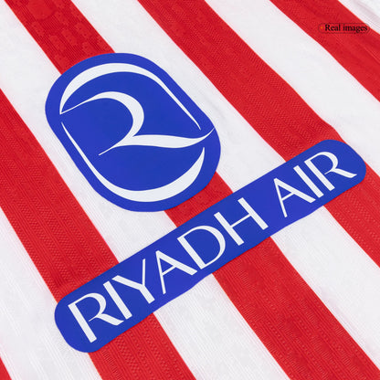 Atletico Madrid Mens Home Soccer Jersey 2025/26 Red&White - Player Version