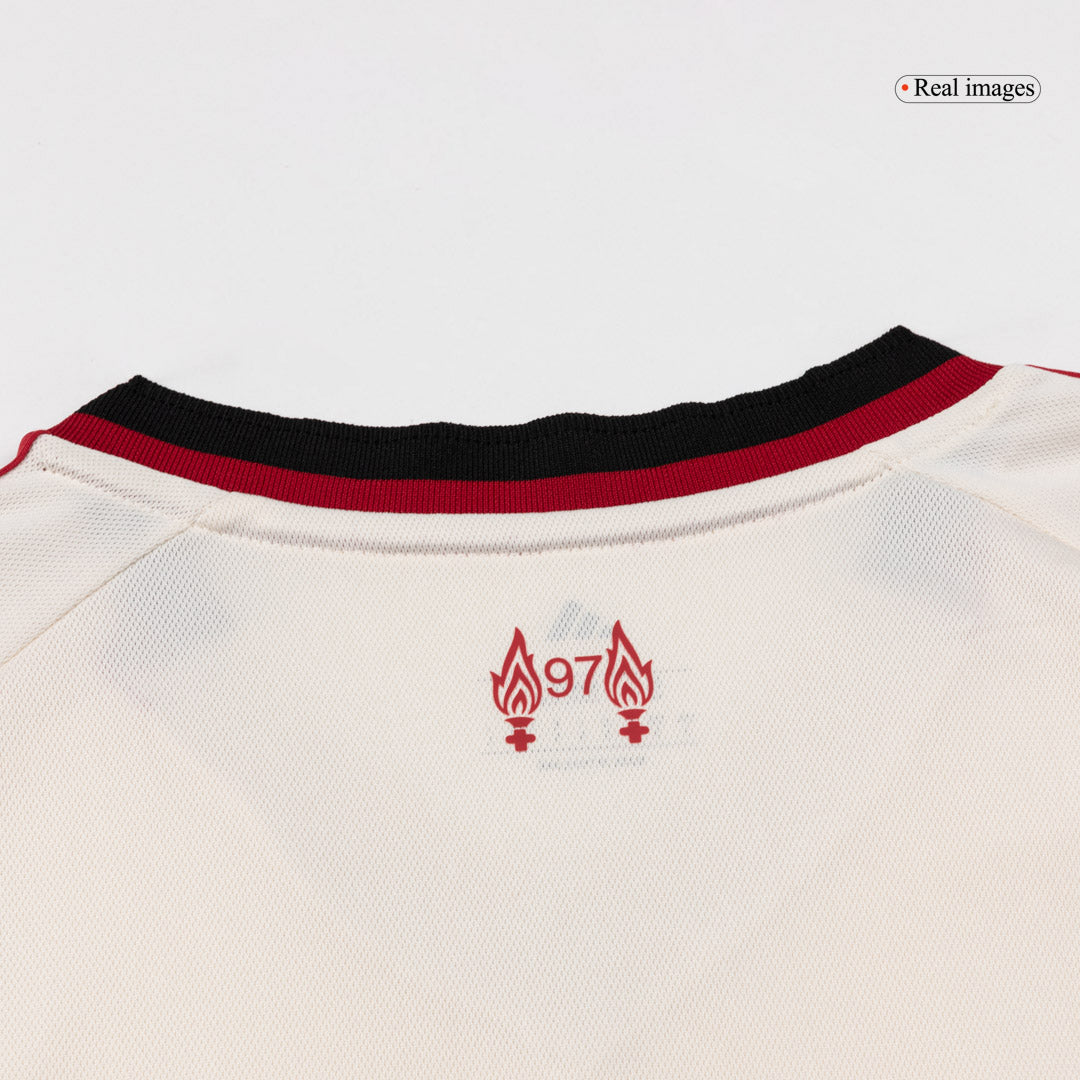 Liverpool Mens Away Soccer Kit 2025/26 White