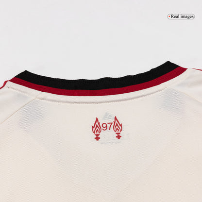 Liverpool Mens Away Soccer Kit 2025/26 White