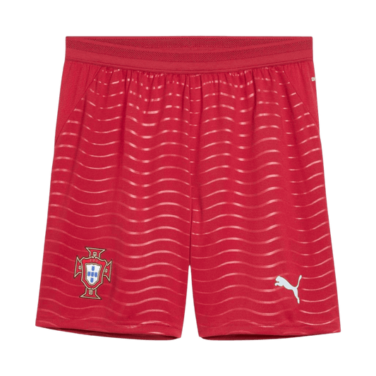 Portugal Mens Home Soccer Shorts World Cup 2026 Red