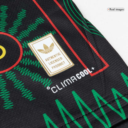 Jamaica Mens Away Soccer Jersey World Cup 2026 Black - Player Version