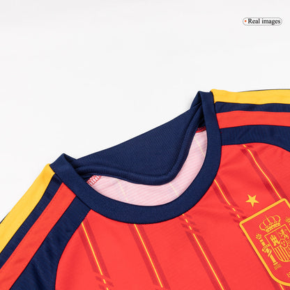 Spain Kids Home Soccer Kit World Cup 2026 Red [PREMIUM]