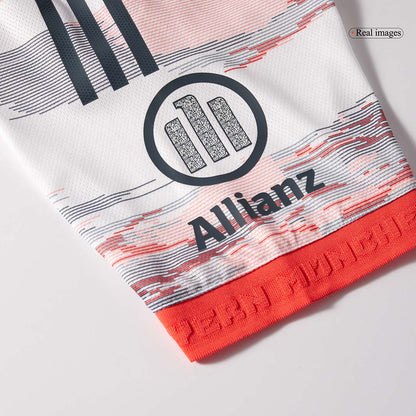 MÜLLER Special #25 Bayern Munich Mens Away Soccer Jersey 2025/26 White - Player Version