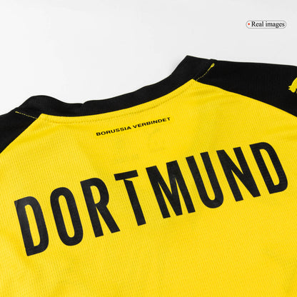 Borussia Dortmund Mens Home Soccer Kit 2025/26 Yellow
