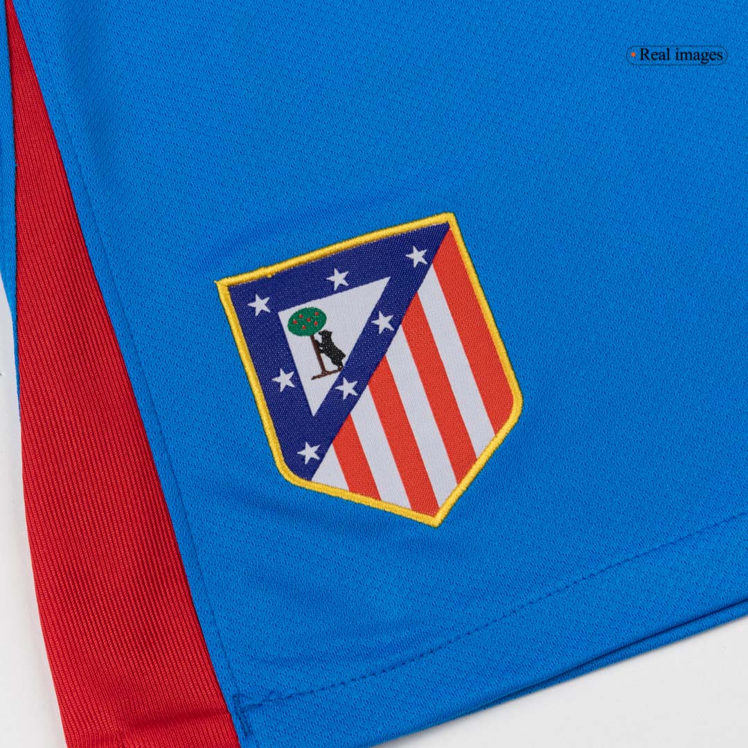 Atletico Madrid Mens Third Away Soccer Shorts 2025/26 Blue