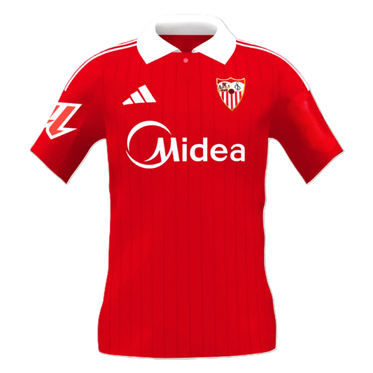 Sevilla Mens Away Soccer Jersey 2025/26 Red