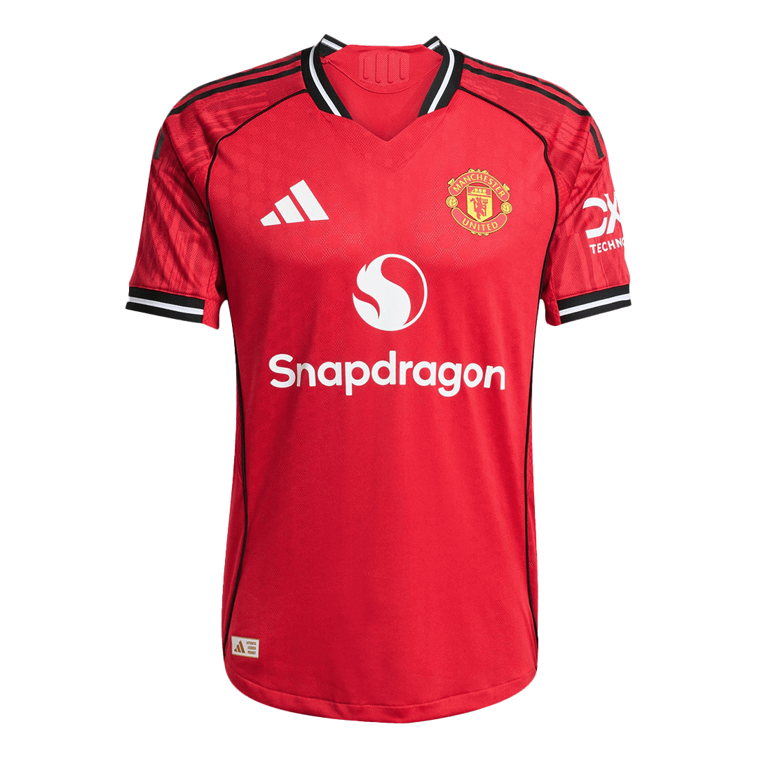 Manchester United Mens Home Soccer Jersey 2025/26 Red - Player Version