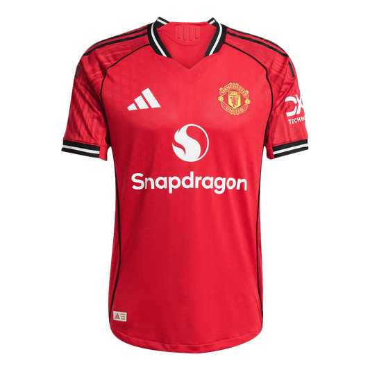 Manchester United Mens Home Soccer Jersey 2025/26 Red - Player Version
