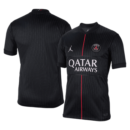 PSG Mens Fourth Away Soccer Jersey 2025/26 Black