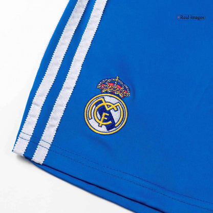 Real Madrid Mens Third Away Soccer Shorts 2025/26 Blue