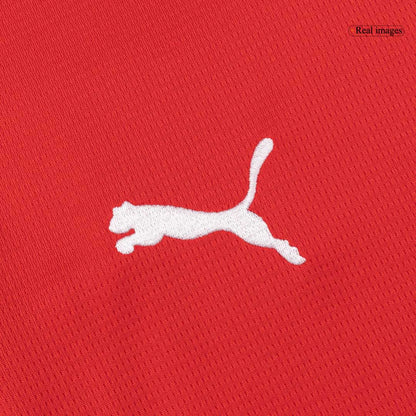 Austria Mens Home Soccer Jersey World Cup 2026 Red