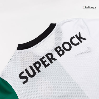 Sporting CP Mens Soccer Jersey 2025/26 White&Green