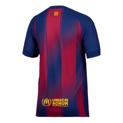 Barcelona Mens Home Soccer Jersey 2025/26 Red&Blue - Player Version