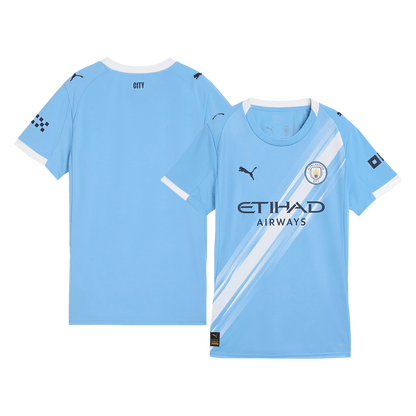 Manchester City Womens Home Soccer Jersey 2025/26 Blue