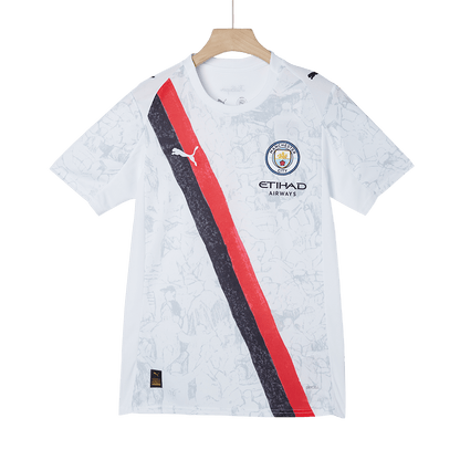 REIJNDERS #4 Manchester City Mens Soccer Jersey World Cup KidSuper 2025/26 White
