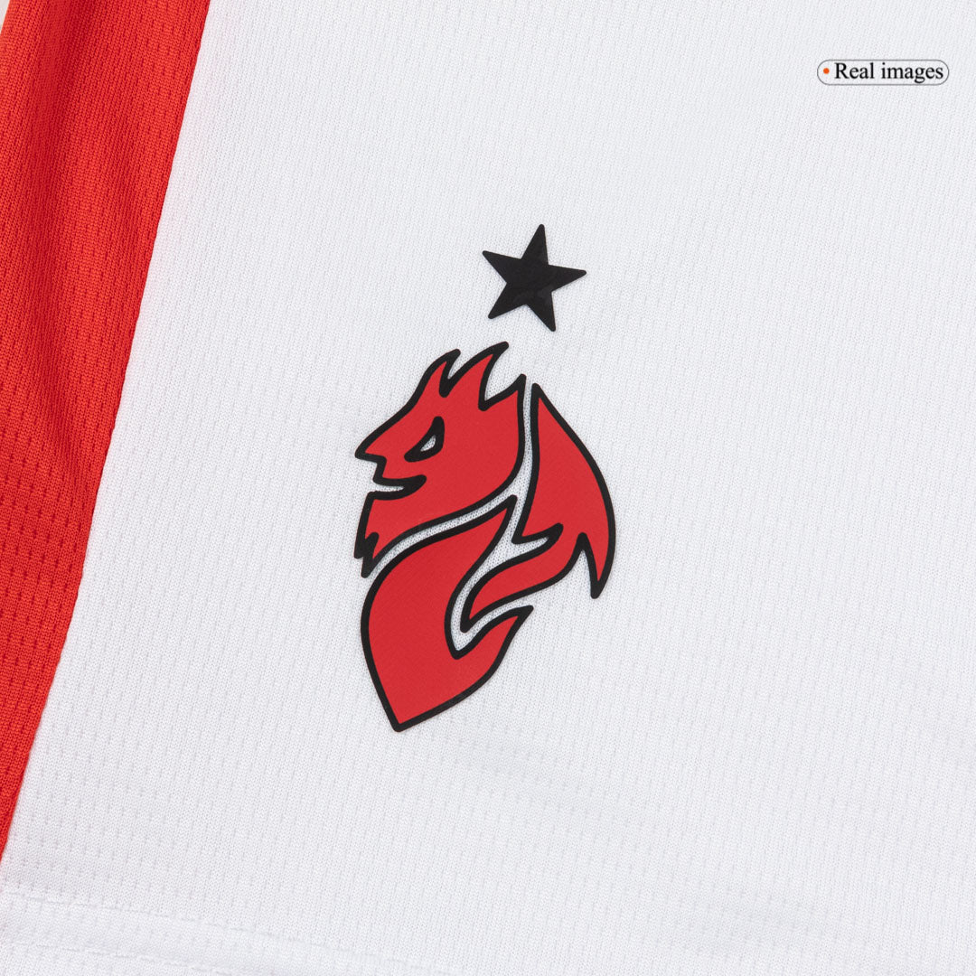 AC Milan Kids Away Soccer Full Set 2025/26 White