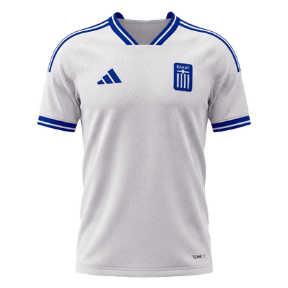 Greece Mens Home Soccer Jersey World Cup 2026 White