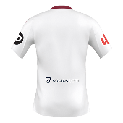 Sevilla Mens Home Soccer Jersey 2025/26 White