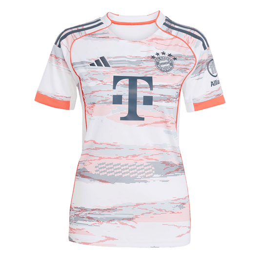 Bayern Munich Womens Away Soccer Jersey 2025/26 White
