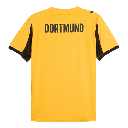 Borussia Dortmund Mens Home Soccer Jersey 2025/26 Yellow