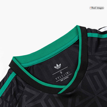 Mexico Mens Long Sleeve Soccer Jersey World Cup 2026 Black