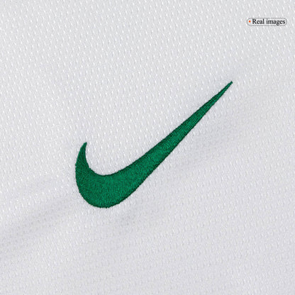 Retro Portugal Mens Away Soccer Jersey 2012 White