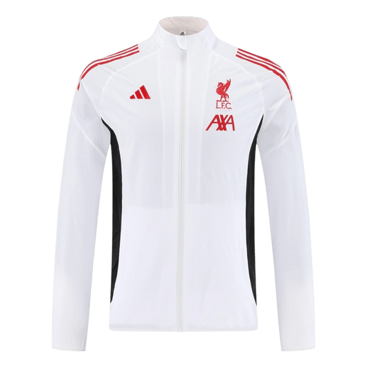 Liverpool Mens Windbreaker Jacket 2025/26 White