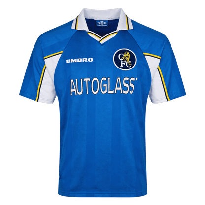 Retro Chelsea Mens Home Soccer Jersey 1997/99 Blue